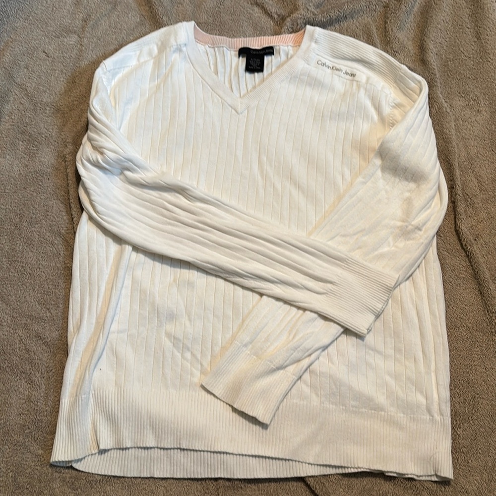 Men’s Calvin Klein knit sweater XL